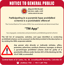 TM App Added to Prohibited Pyramid Scheme List