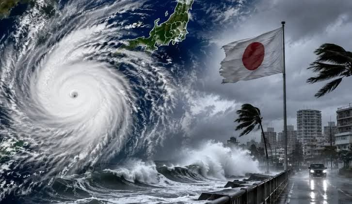 Typhoon Dolphin hits Japan, over 500 flights cancelled