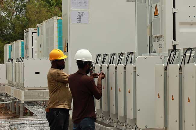 Battery Storage Systems Near Completion at 16 Substations
