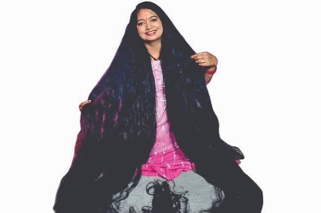 Indian Woman Sets Guinness Record for Longest Hair
