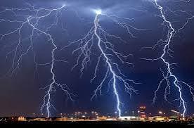 Weather Alert Issued for Severe Lightning