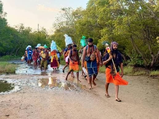 කතරගම වනාන්තර මාර්ගය හෙට වසා දැමේ